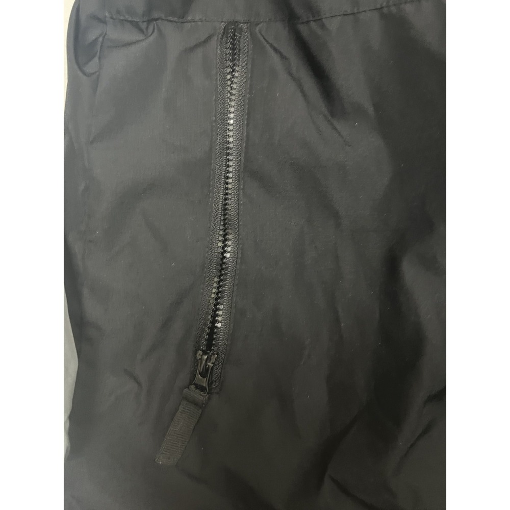 Lands' End Hooded Jacket Black/Grey Zip Up - See Measurements for Size - Picture 5 of 7